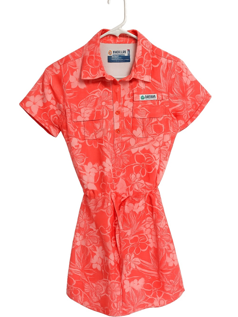 Magellan Outdoors NWT Coral Tropical Floral Fish Gear Dress – Size Small